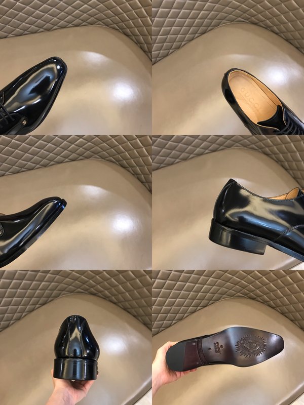GUCCI 남성 비즈니스 정장 캐주얼 가죽 신발 001-227951
