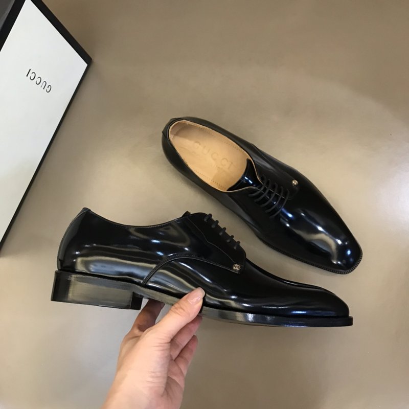 GUCCI 남성 비즈니스 정장 캐주얼 가죽 신발 001-227951