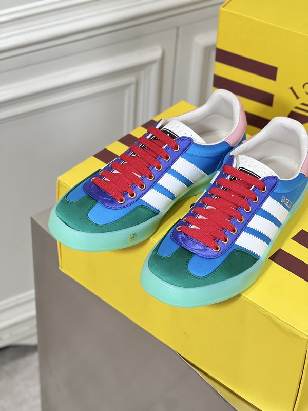 adidas x Gucci Gazelle 커플 운동화 001-227952