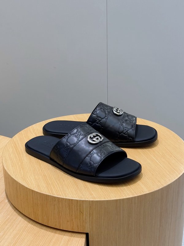 구찌 Gucci 남성 Lido 시리즈 더블 G 샌들 001-227995