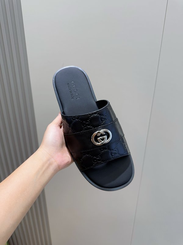 구찌 Gucci 남성 Lido 시리즈 더블 G 샌들 001-227995