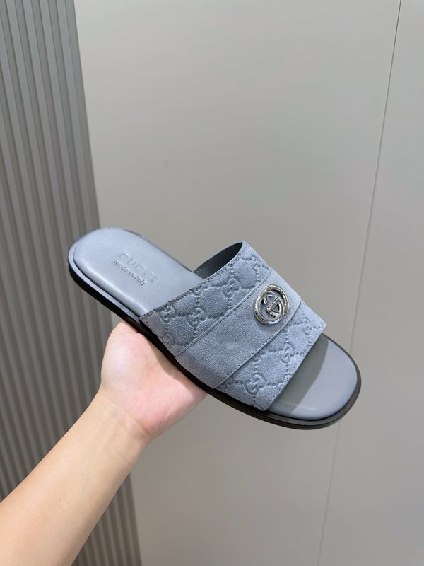 구찌 남성 인터로킹 G 로고 샌들 001-227998