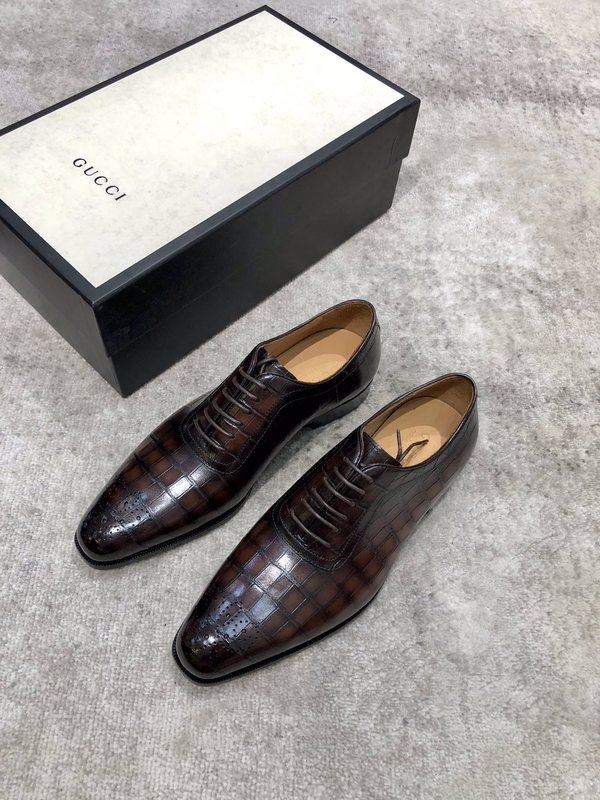 Gucci 남성 클래식 옥스포드 비즈니스 정장 구두 001-228034