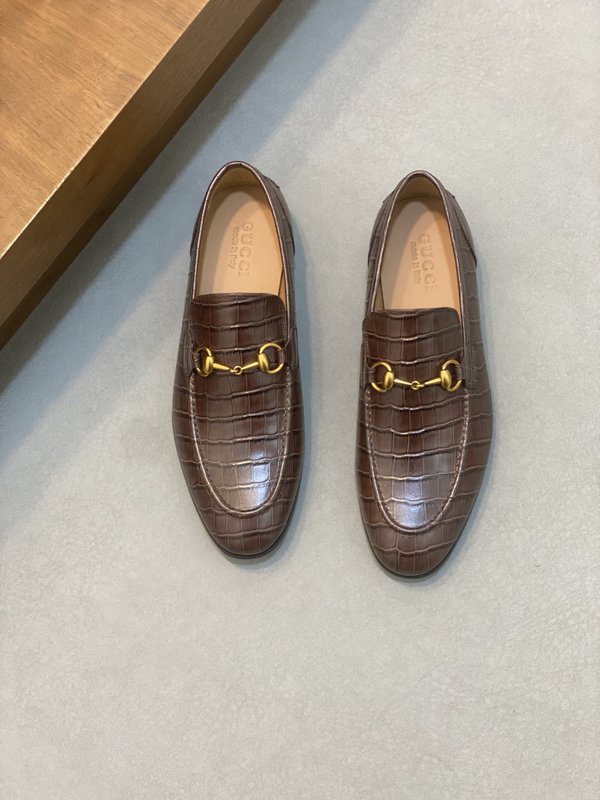 GUCCI 구찌 오리지널 가죽 바닥 로퍼 001-228056