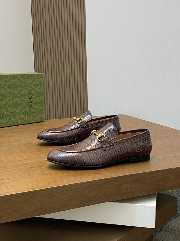 GUCCI 구찌 오리지널 가죽 바닥 로퍼 001-228056