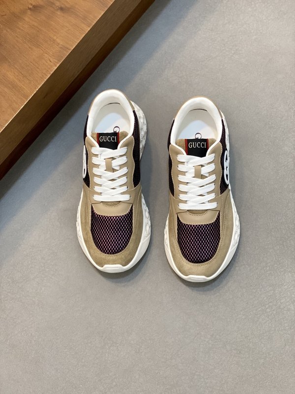 Gucci 구치 나파 가죽 자수 운동화 001-228062