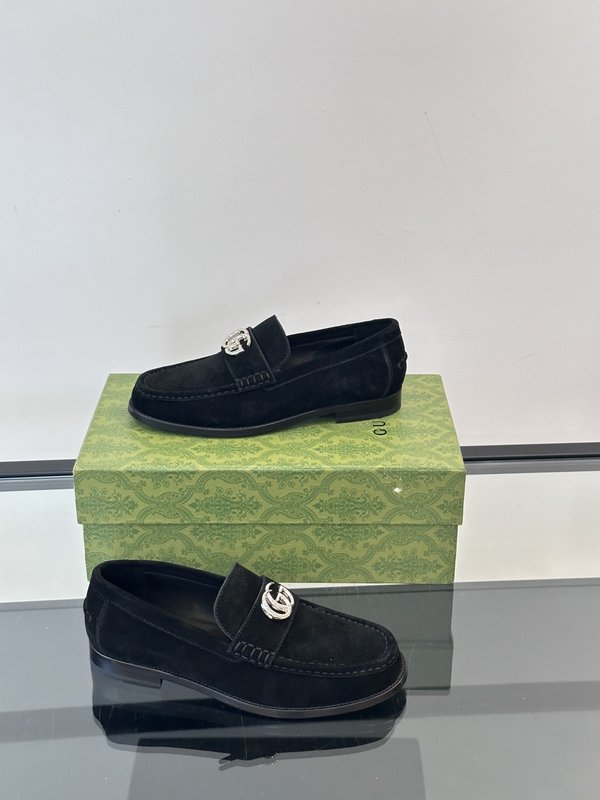 Gucci 남성 고급 가죽 캐주얼 구두 001-228128