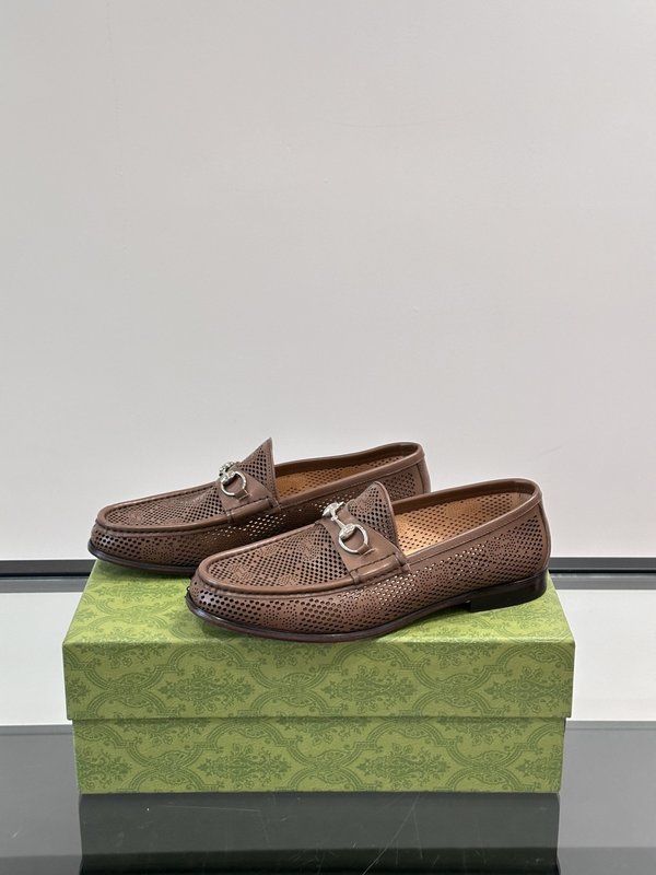 Gucci 남성 가죽 캐주얼 구두 001-228134