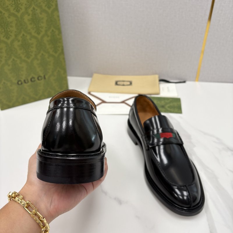 GUCCI 남성 Jordaan 심플 로퍼 구두 001-228173