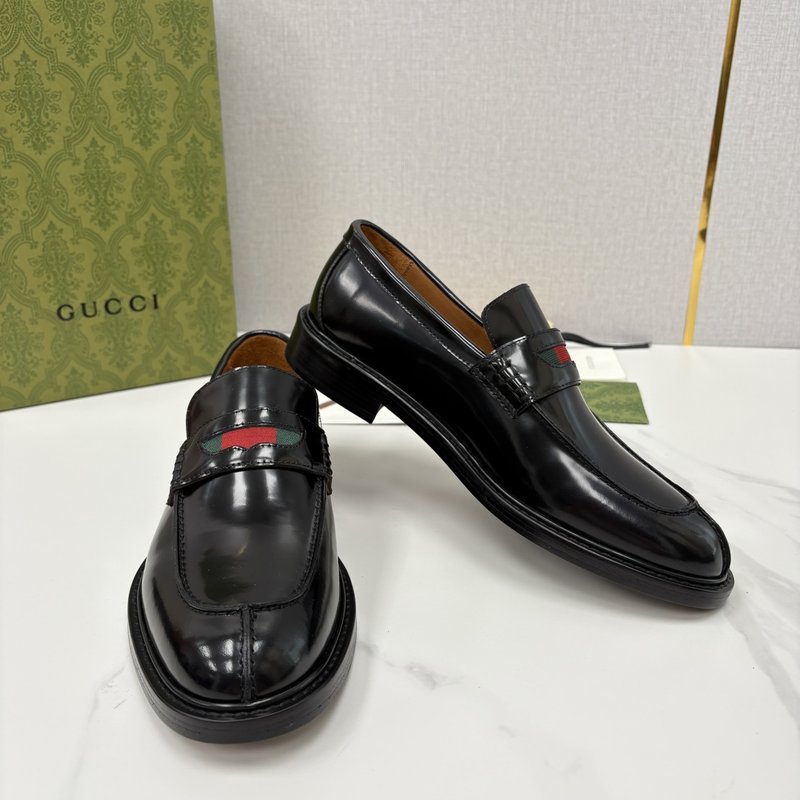 GUCCI 남성 Jordaan 심플 로퍼 구두 001-228173