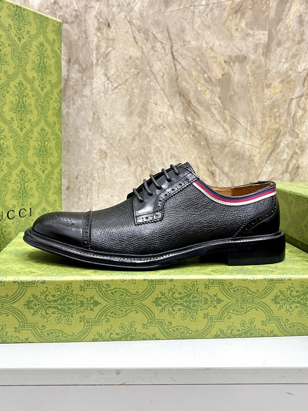 GUCCI 웹 스트라이프 더블 G 로퍼 001-228178