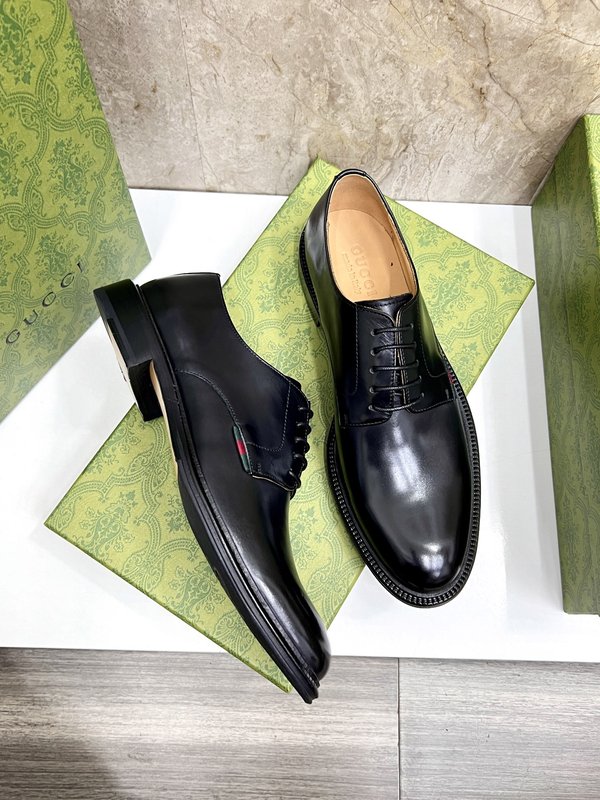 GUCCI 스트라이프 더블 G 로퍼 001-228184