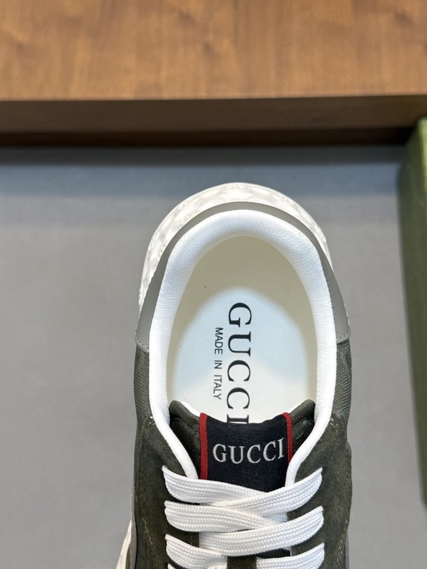 Gucci 구치 나파 가죽 자수 스니커즈 001-228214