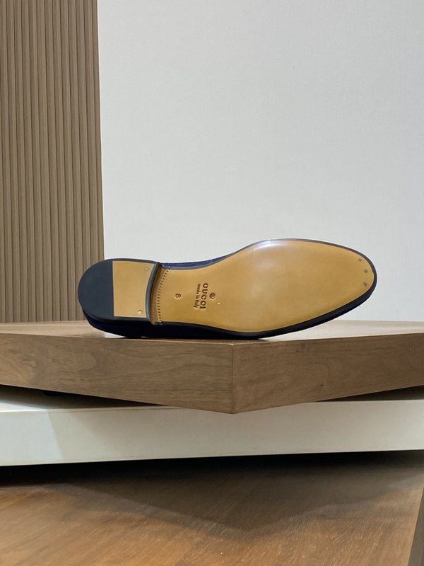 GUCCI 구찌 오리지널 소가죽 가죽바닥 로퍼슈즈 001-228237