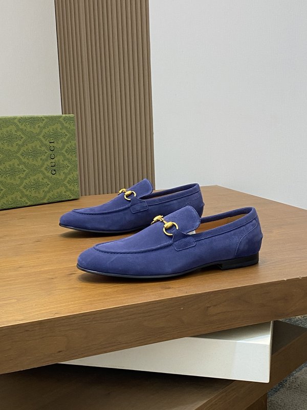 GUCCI 구찌 오리지널 소가죽 가죽바닥 로퍼 001-228239