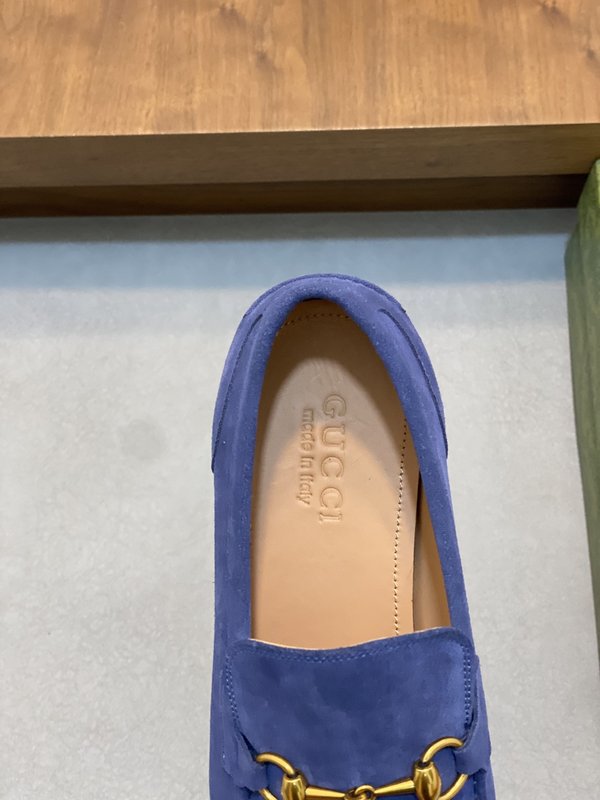 GUCCI 구찌 오리지널 소가죽 가죽바닥 로퍼 001-228239