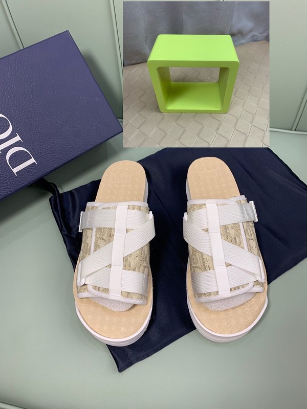 Dior 남성 소가죽 프린트 샌들 001-228266