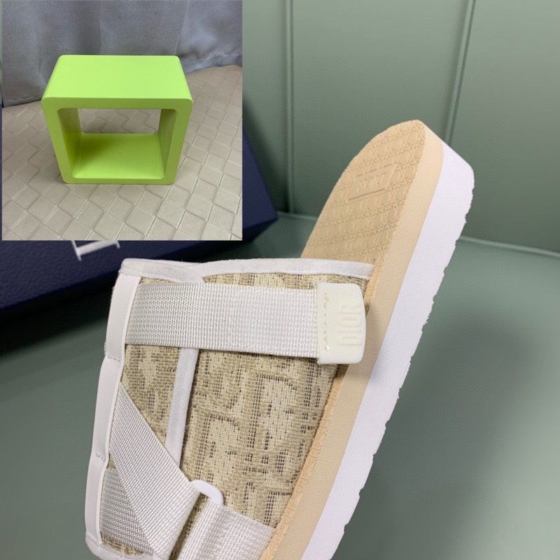 Dior 남성 소가죽 프린트 샌들 001-228266