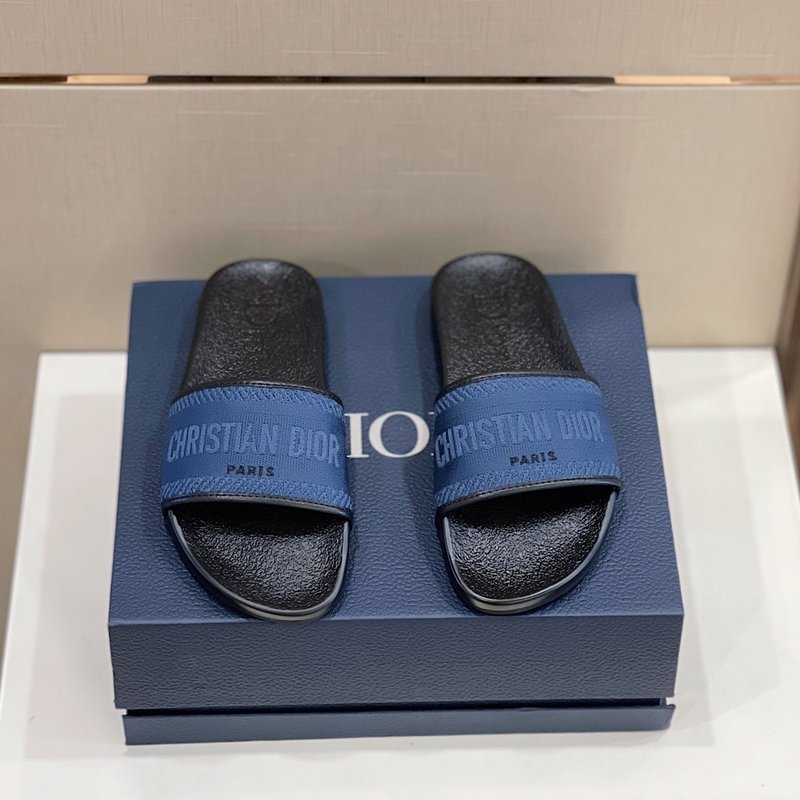 Dior2023ss 남성 소 가죽 슬리퍼 001-228280