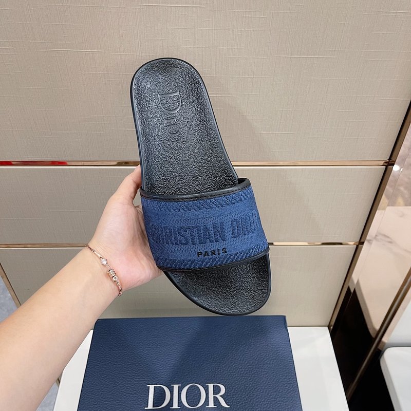 Dior2023ss 남성 소 가죽 슬리퍼 001-228280