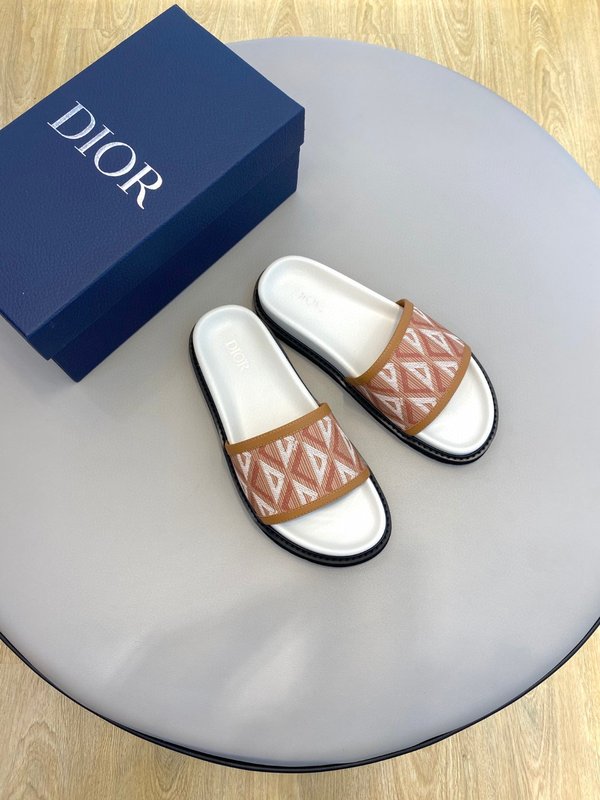 Dior 남성 수입 가죽 슬리퍼 001-228288
