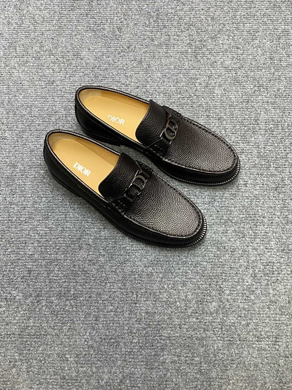 DIOR 디올르 시리즈 진피 바닥 소가죽 구두 001-228340