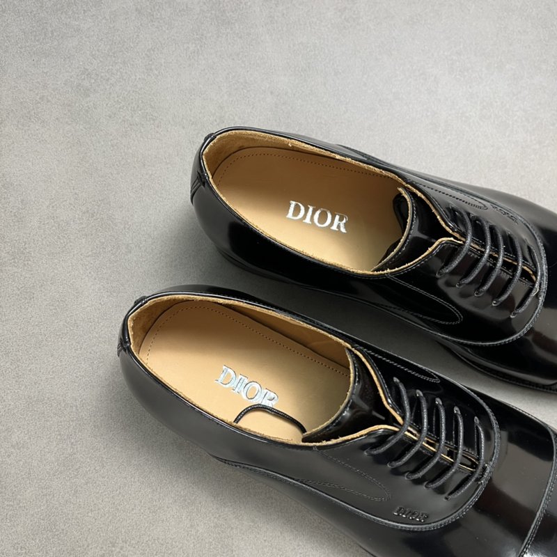 Dior 비즈니스 구두 매트 가죽 조각상 001-228341