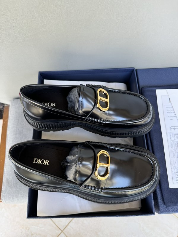 디올 Dior 오리지널 품질 캐주얼 가죽 신발 001-228354