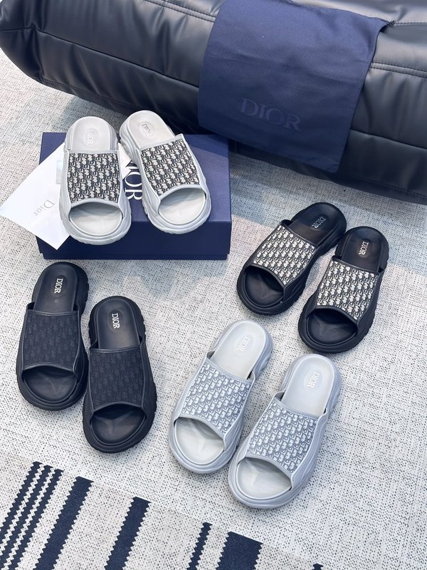 디올 신상 커플 캐주얼 샌들 슬리퍼 001-228373