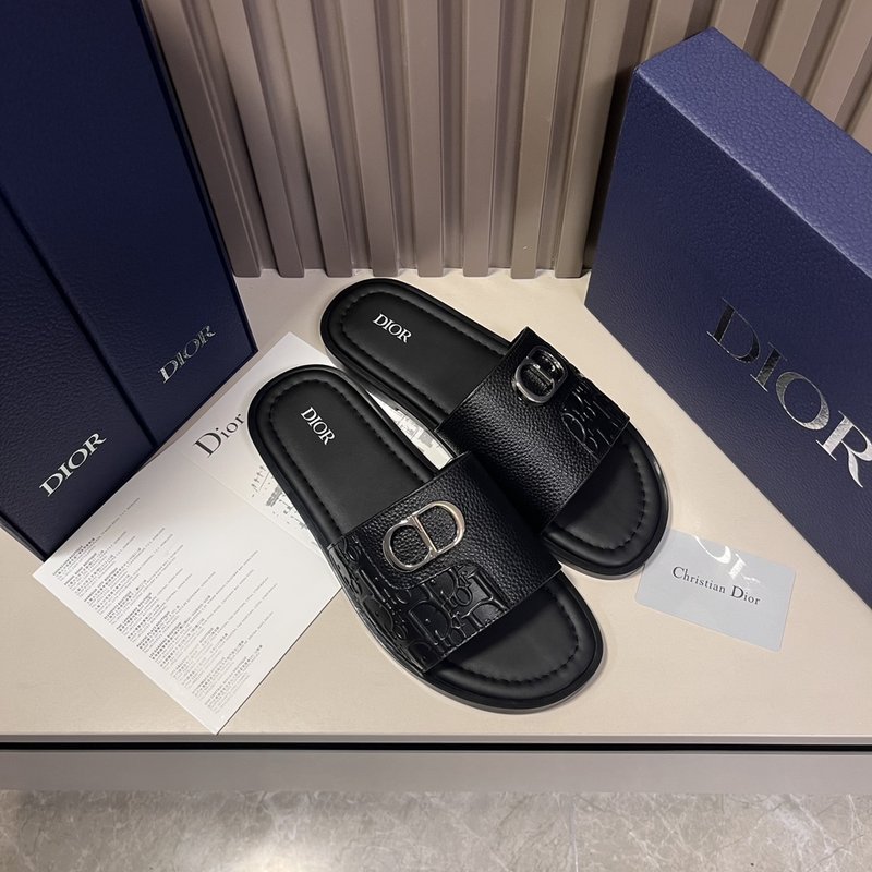 Dior Aqua 실버 CD 버클 샌들 001-228374