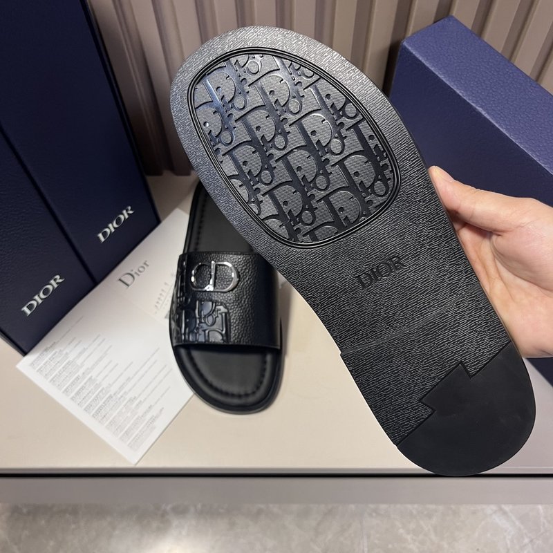 Dior Aqua 실버 CD 버클 샌들 001-228374