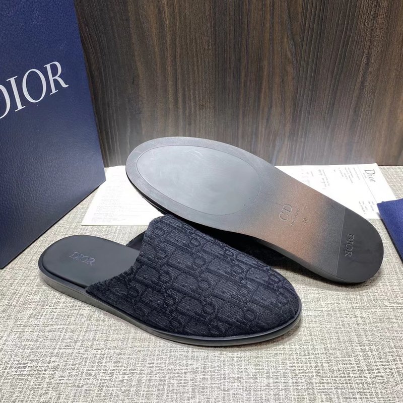 DIOR 디올르 남성 여름 캔버스 슬리퍼 001-228377