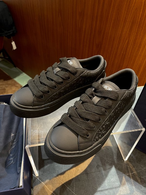 DIOR B33 프린트 소가죽 운동화 001-228387