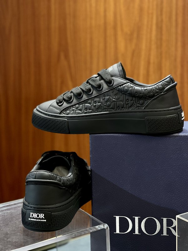 DIOR B33 프린트 소가죽 운동화 001-228387