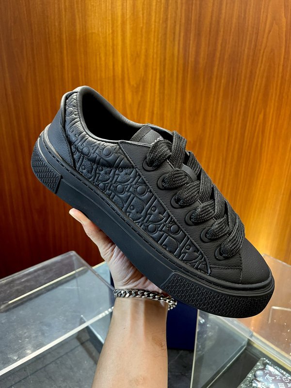 DIOR B33 프린트 소가죽 운동화 001-228387