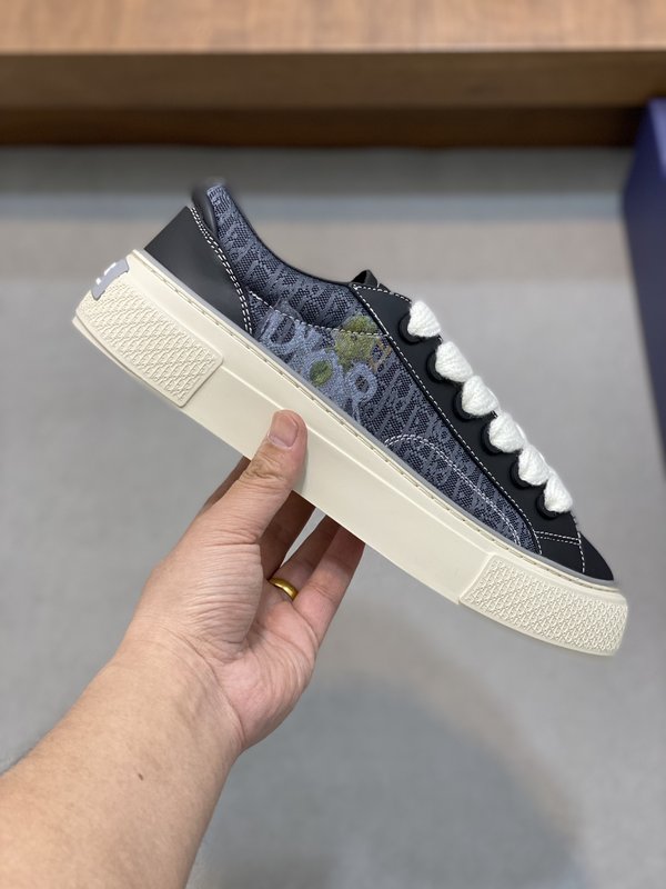 Dior B33 소가죽 프린트 운동화 001-228388
