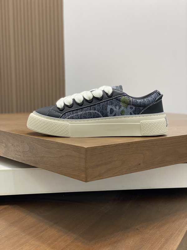 Dior B33 소가죽 프린트 운동화 001-228388