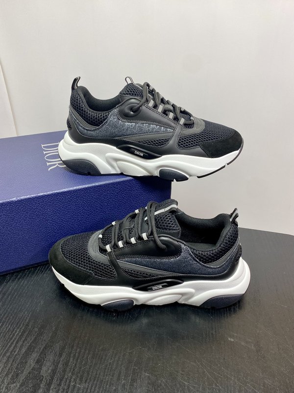 Dior B22 레트로 스플라이스 로우톱 운동화 001-228391