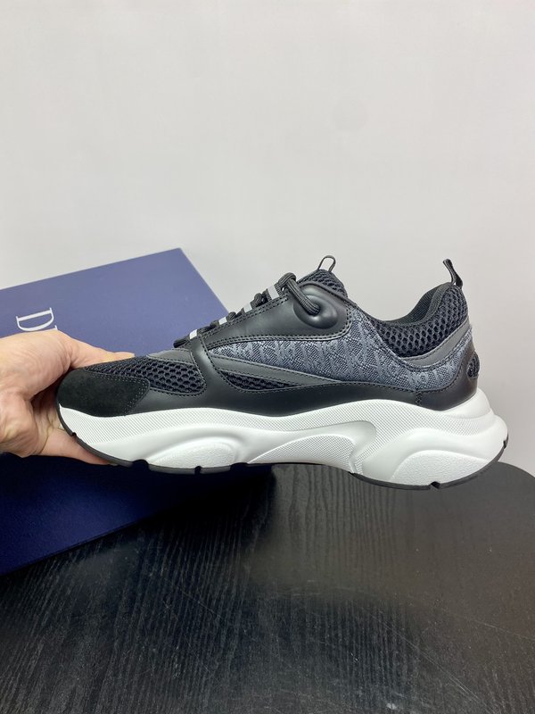 Dior B22 레트로 스플라이스 로우톱 운동화 001-228391