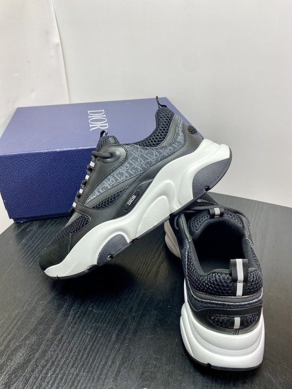 Dior B22 레트로 스플라이스 로우톱 운동화 001-228391