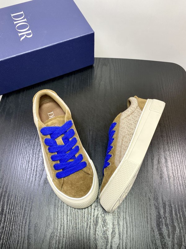 Dior B33 브라운 블루 운동화 001-228399
