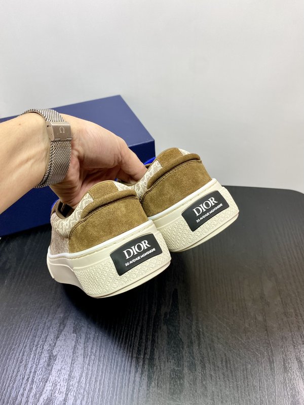 Dior B33 브라운 블루 운동화 001-228399