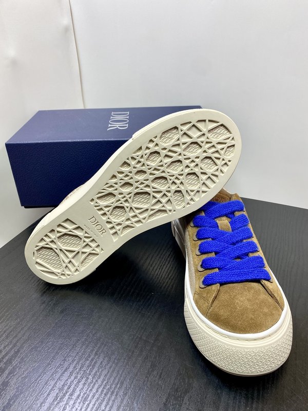 Dior B33 브라운 블루 운동화 001-228399