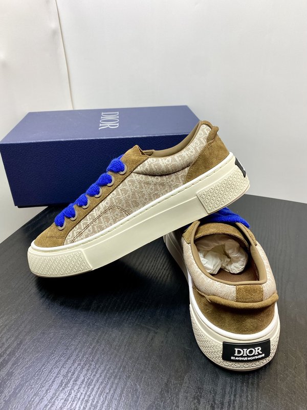 Dior B33 브라운 블루 운동화 001-228399