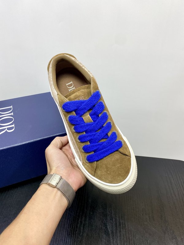 Dior B33 브라운 블루 운동화 001-228399