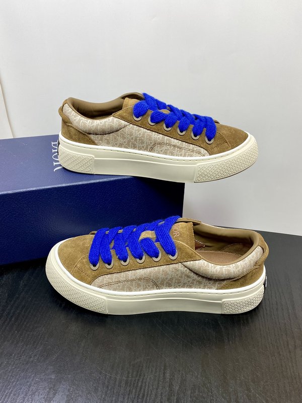 Dior B33 브라운 블루 운동화 001-228399