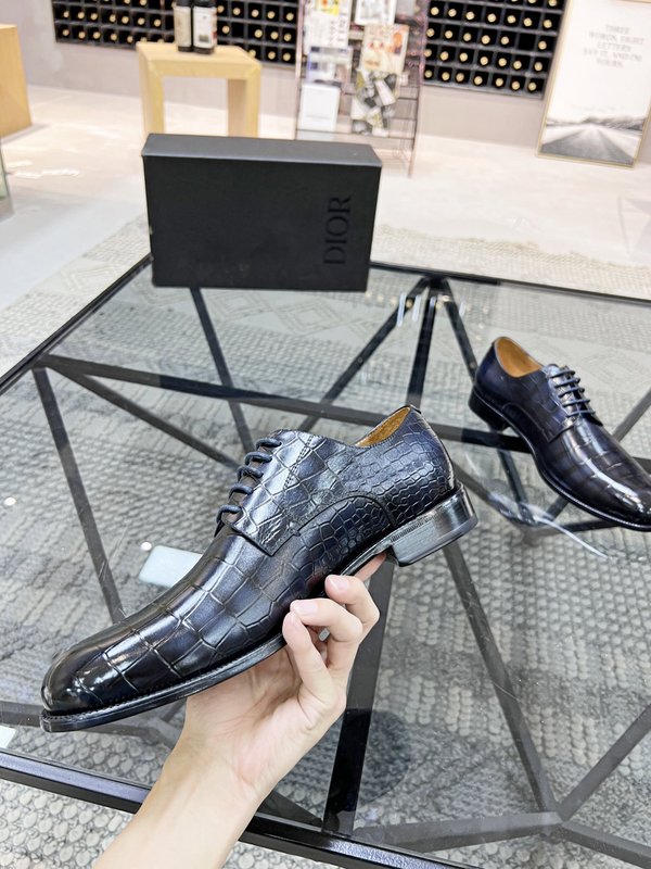 Dior 디올르 이탈리아 수입 가죽 구두 001-228404