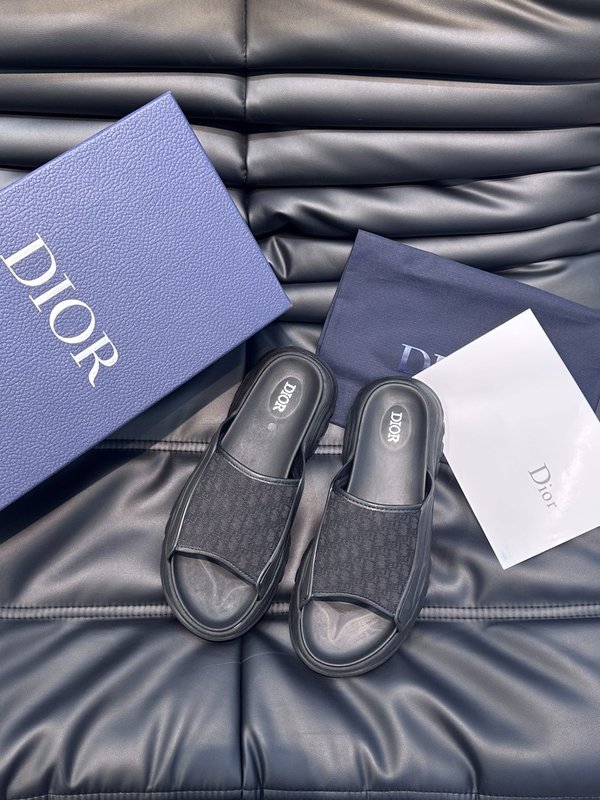 Dior H-Town 커플 캐주얼 슬리퍼 001-228452