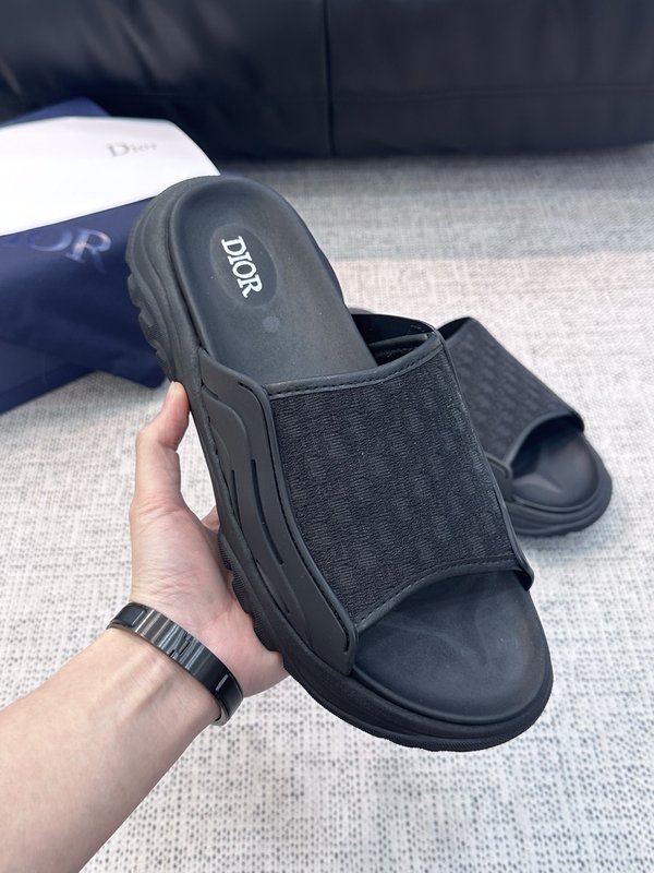 Dior H-Town 커플 캐주얼 슬리퍼 001-228452