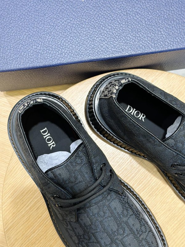Dior 남성 레이싱 스웨드 가죽 하이톱 부츠 001-228454